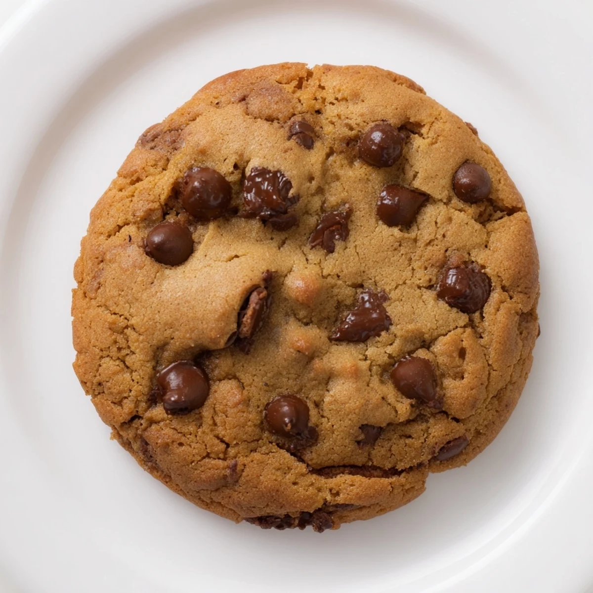 Golden-baked chocolate bit cookies, warm and inviting, a perfect American dessert treat.