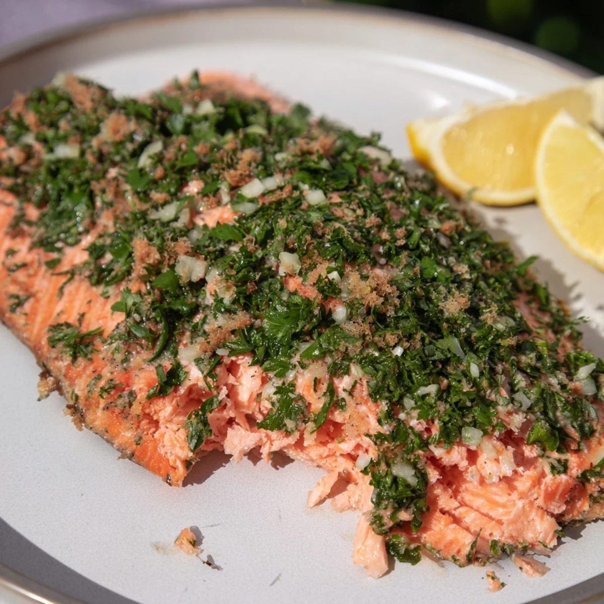 Herb Crusted Salmon
