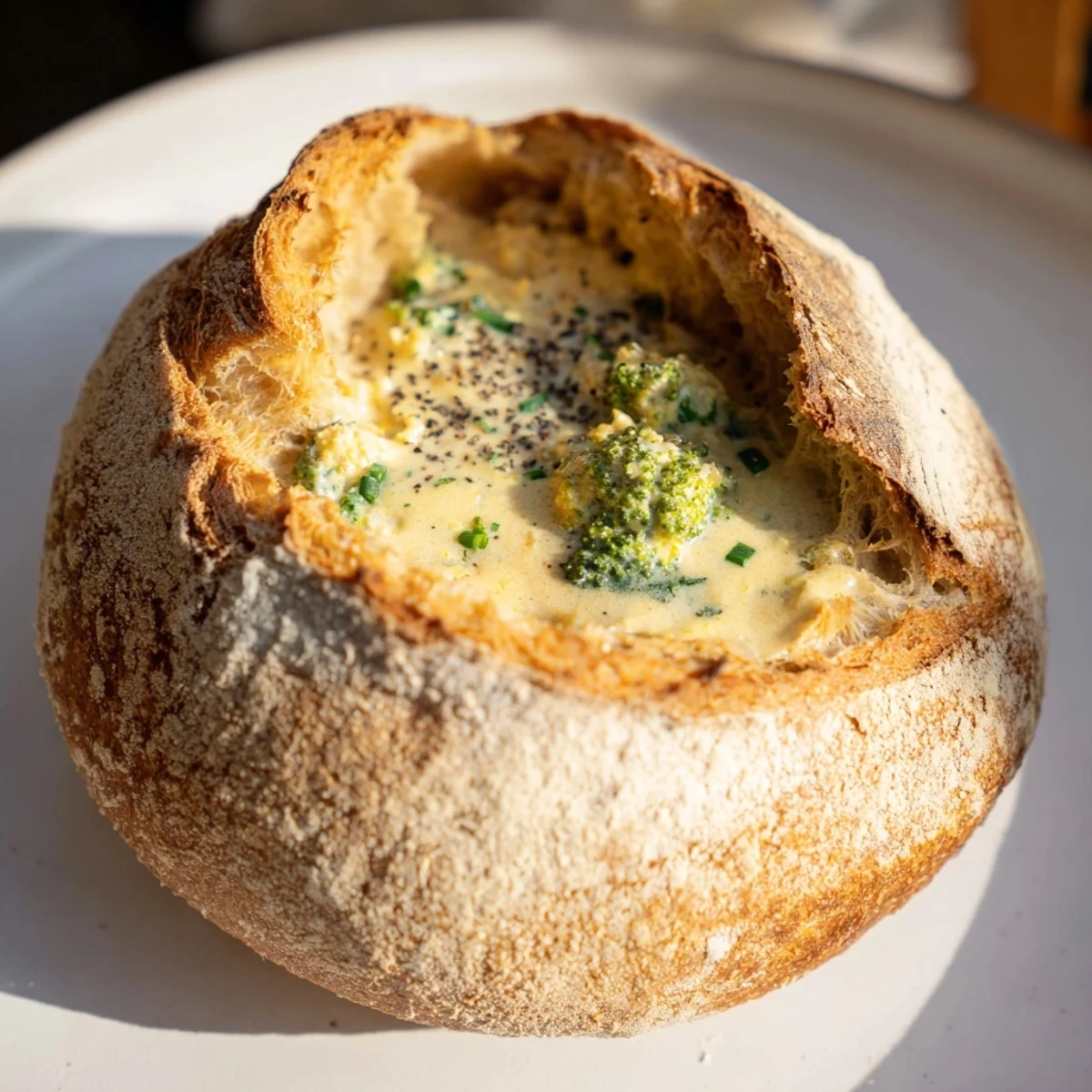 Rustic Sourdough Bread Bowl