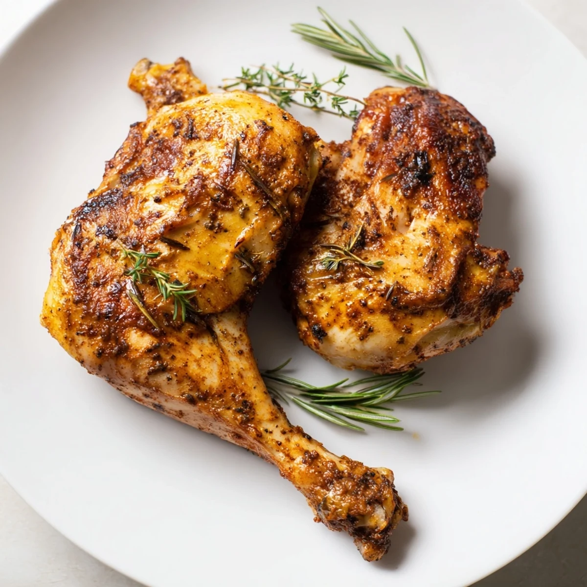 Juicy Spiced Apple Cider Roasted Chicken with tender apples and aromatic herbs, perfect for Sunday dinner.