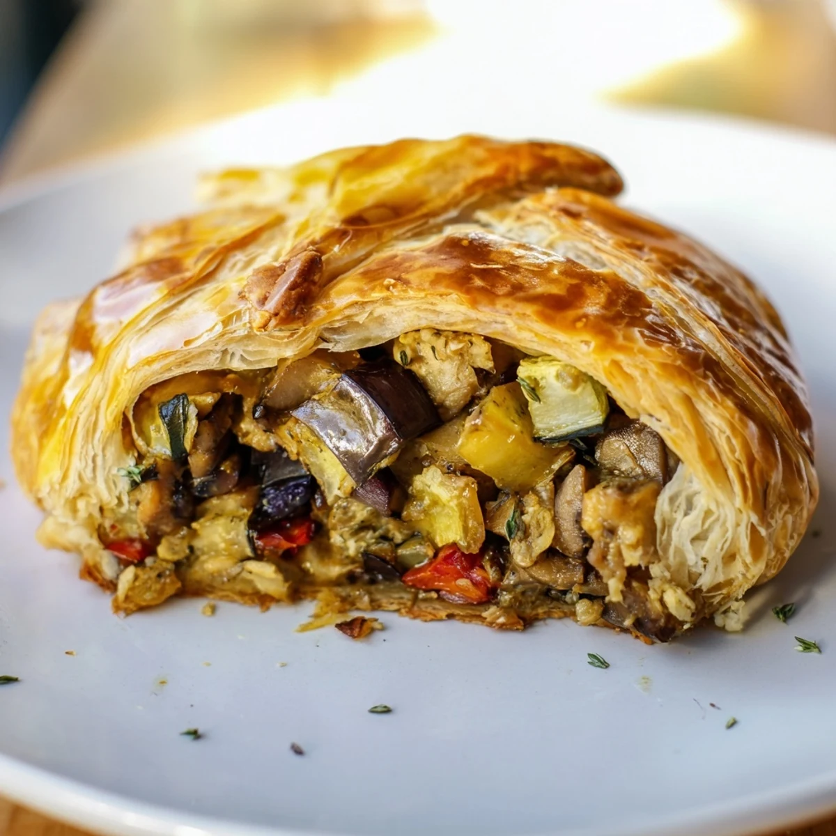 Roasted Vegetable Wellington