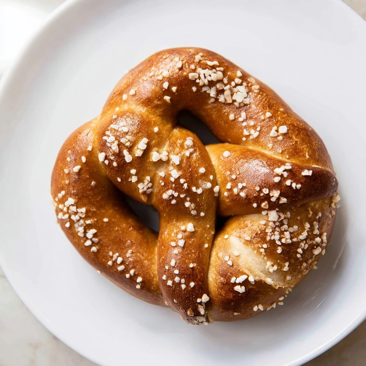 Warm Chewy Soft Pretzels