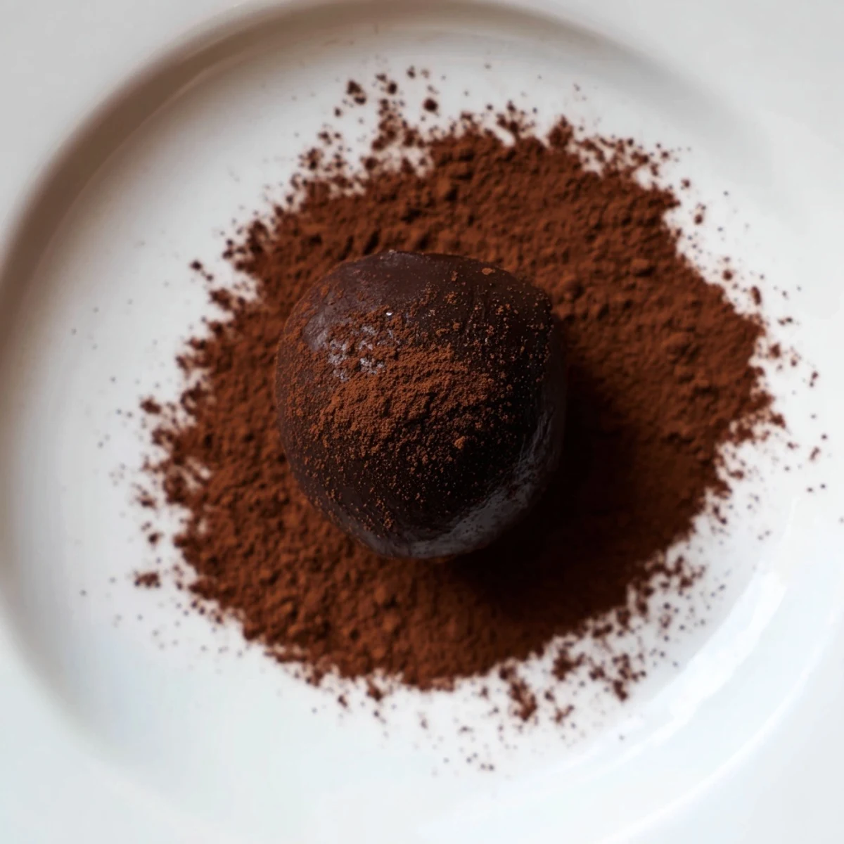 Silky Dark Chocolate Truffles