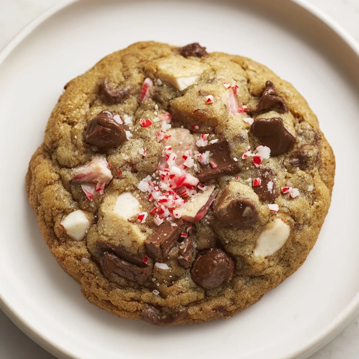 These delightful Peppermint Bark Chocolate Chip Cookies feature a perfect balance of chocolate and refreshing mint.