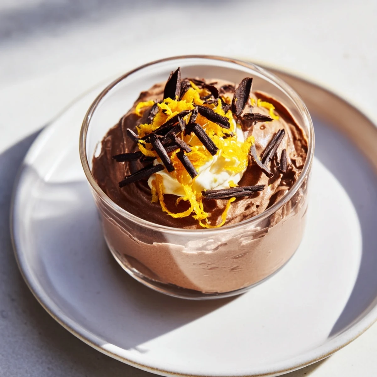Dark Chocolate Orange Mousse