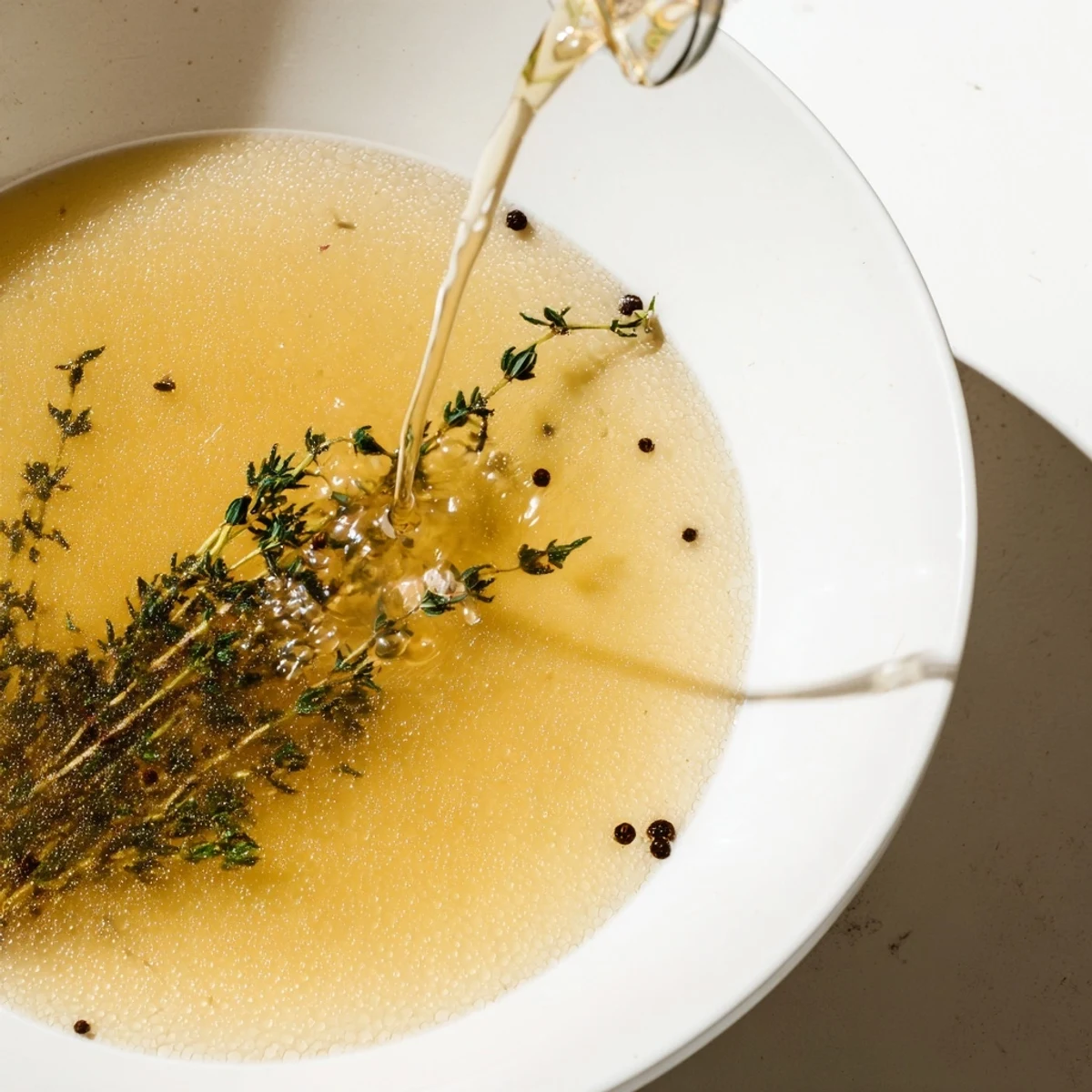 Homemade Vegetable Broth Scraps