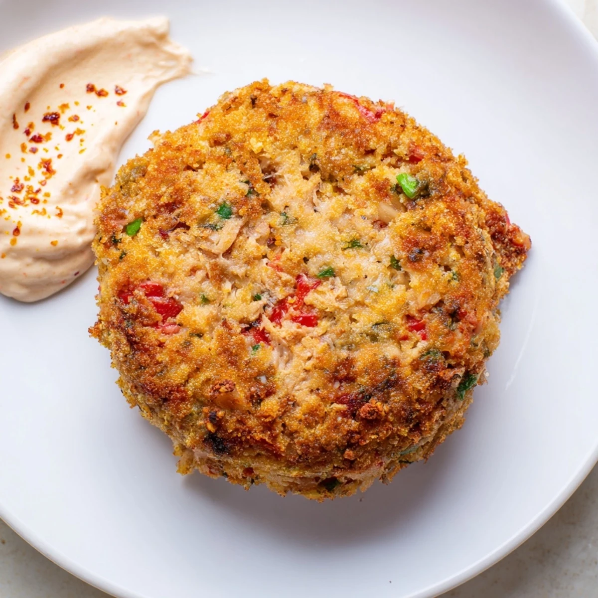Spicy Tuna Cakes Chipotle Mayo
