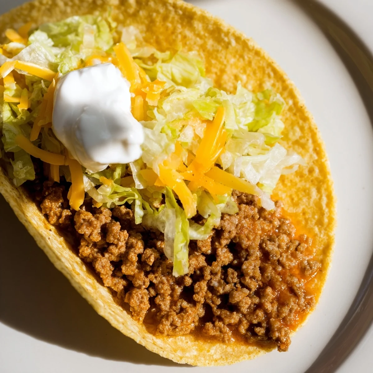 Sizzling homemade Beef Taco Night with juicy beef, sour cream, and jalapeños on a rustic table.