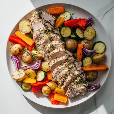 Sheet Pan Lemon Herb Turkey