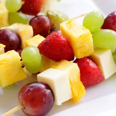 Fruit and Cheese Kabobs